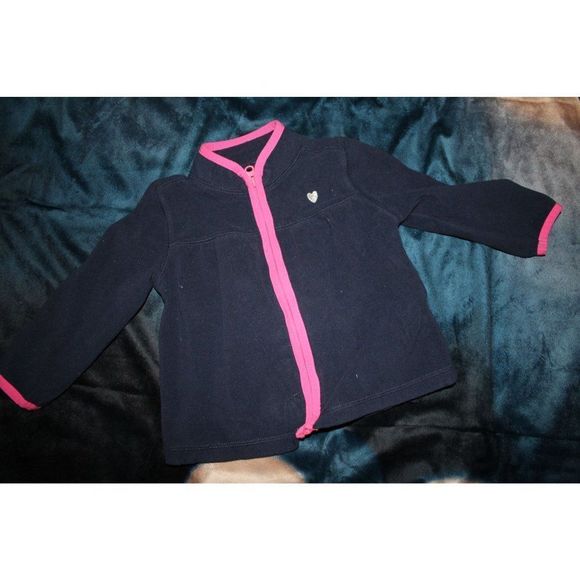 Oshkosh b'gosh Toddler Fleece Light Jacket/Coat Size 24 Months - Picture 1 of 4
